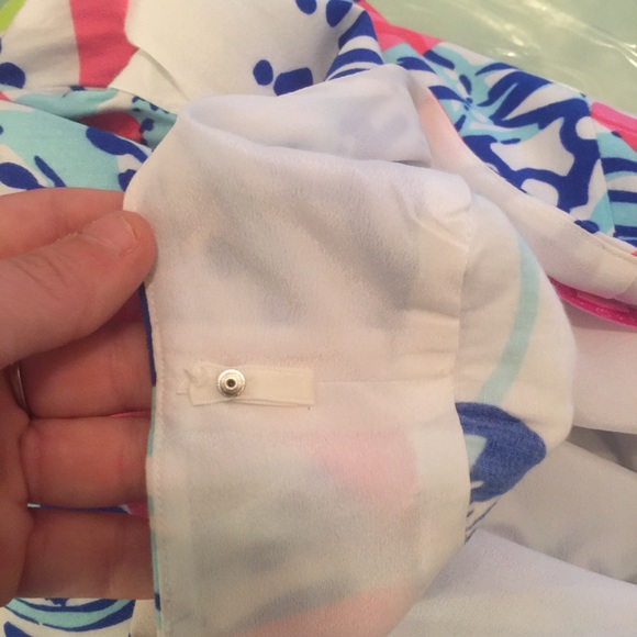 Lilly Pulitzer She She Sells Harbor Tunic Dress - Picture 8 of 8